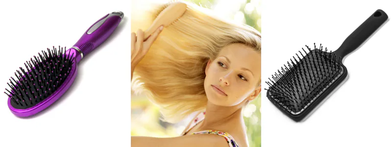 Use a nylon brush