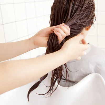 Washing hair properly keeps it healthy