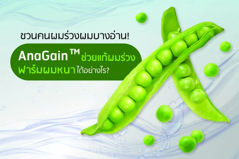 AnaGain — the extract that reduces hair loss and adds thickness
