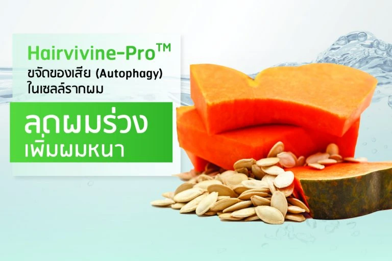 Hairvivine-Pro™ clears waste (autophagy) in hair-root cells — less shedding, more density