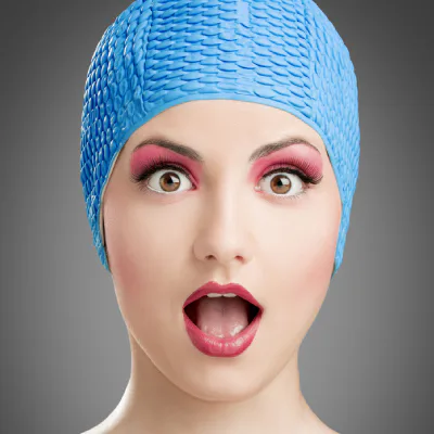 Don't skip the swim cap — always wear one