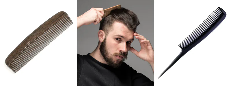Use a fine-tooth comb
