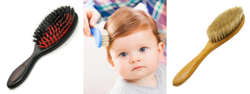 Use a natural-bristle brush